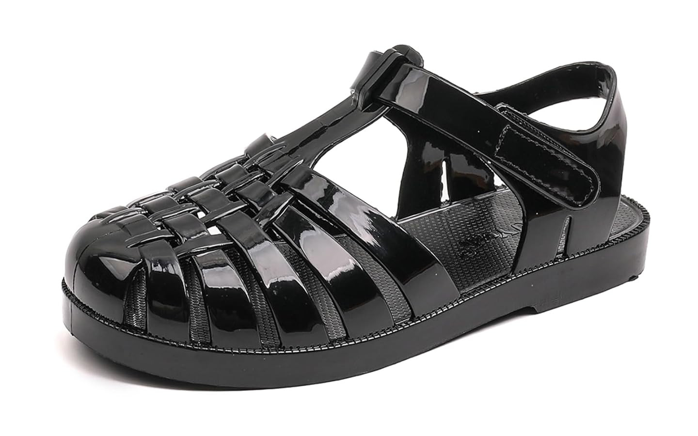 GUGUYeah Jelly Sandals for Girls,Closed Toe Princess Costume Summer Dress Shoes Fisherman Gladiat... | Amazon (US)