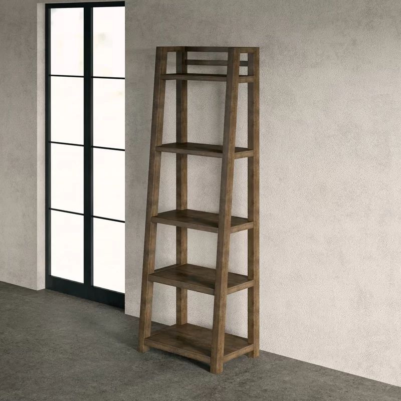 Bridgnorth Keeble Leaning Ladder Bookcase | Wayfair North America