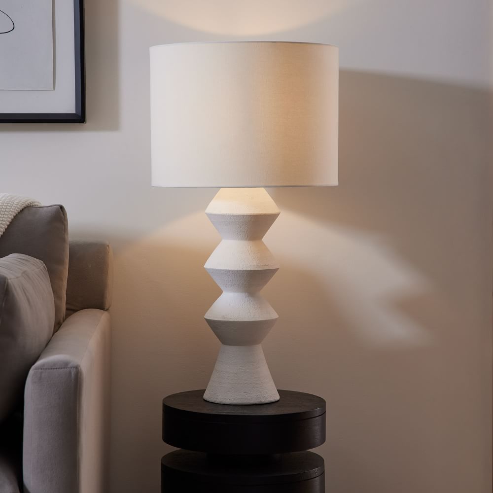 Diego Olivero Ceramic Shapes Table Lamp | West Elm (US)