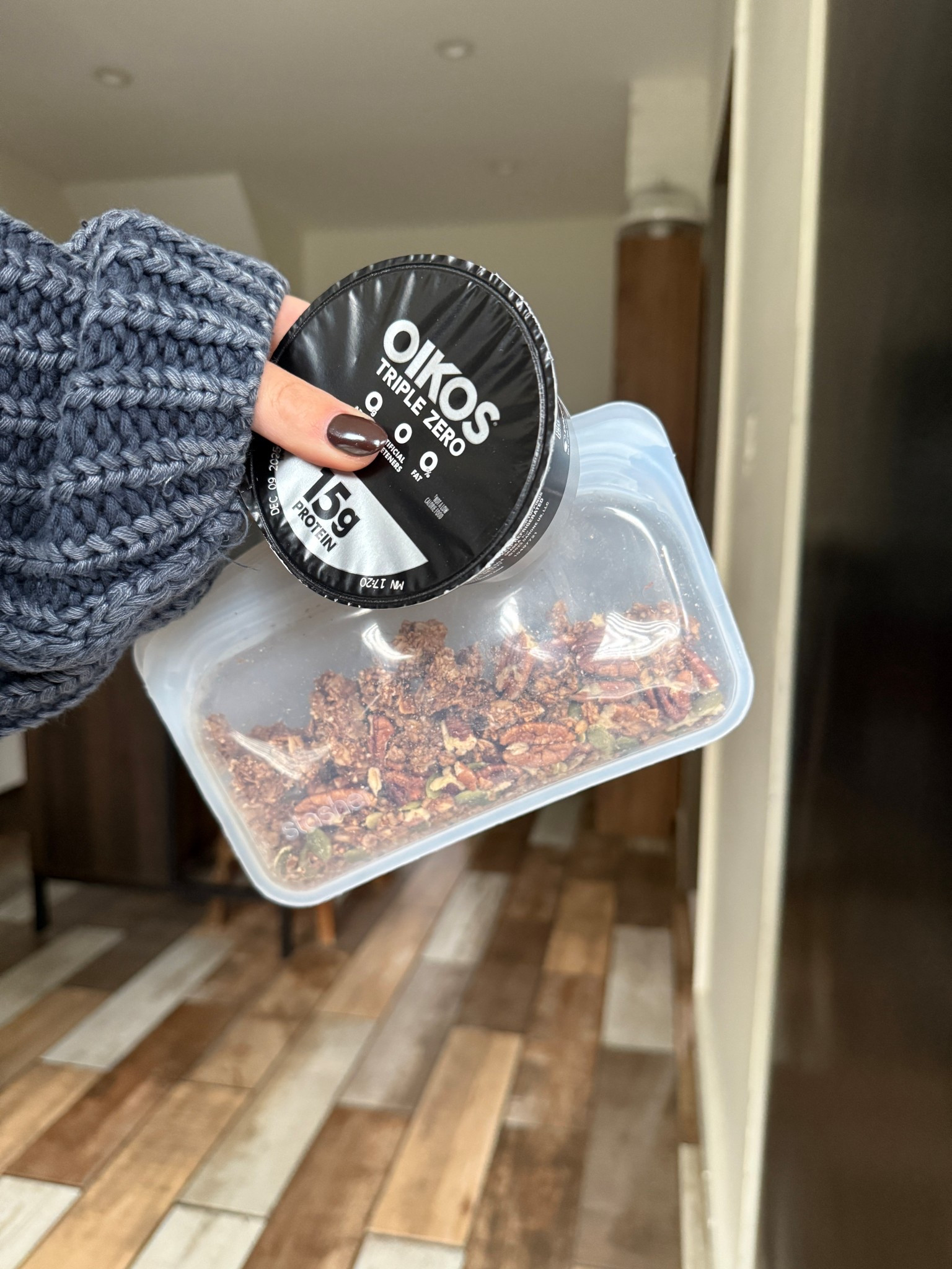 When I find something I like, I’ll eat it everyday. This combo has been on repeat and stasher makes it so easy to pack and go and then reuse over and over again ♻️ there’s nothing trendier than being resourceful. 

#LTKfoodie