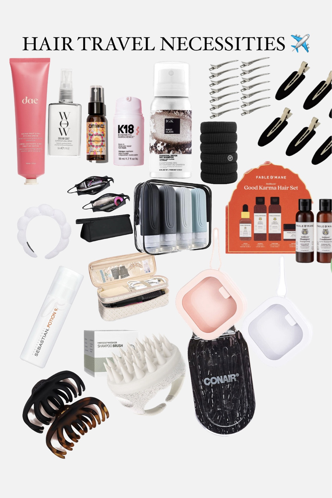 Hair travel accessories ✈️✨

#LTKtravel #LTKunder50 #LTKFind