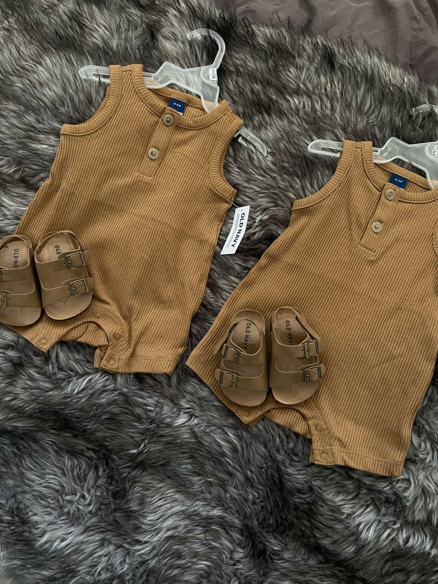 Neutral twin matching outfits 

#LTKbump #LTKfamily #LTKbaby