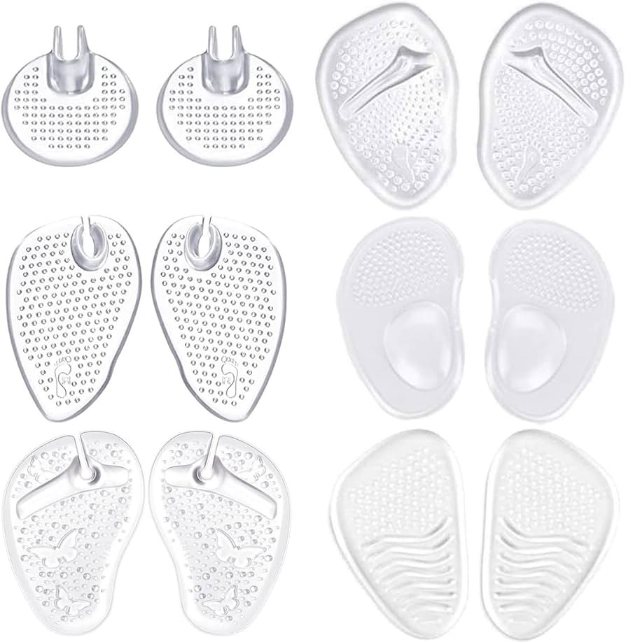 6 Pairs Flip Flop Pads, Flip Flop Toe Cushion Pads for Flip Flops Flip Flop Gel Pad, Flip Flop Cu... | Amazon (US)