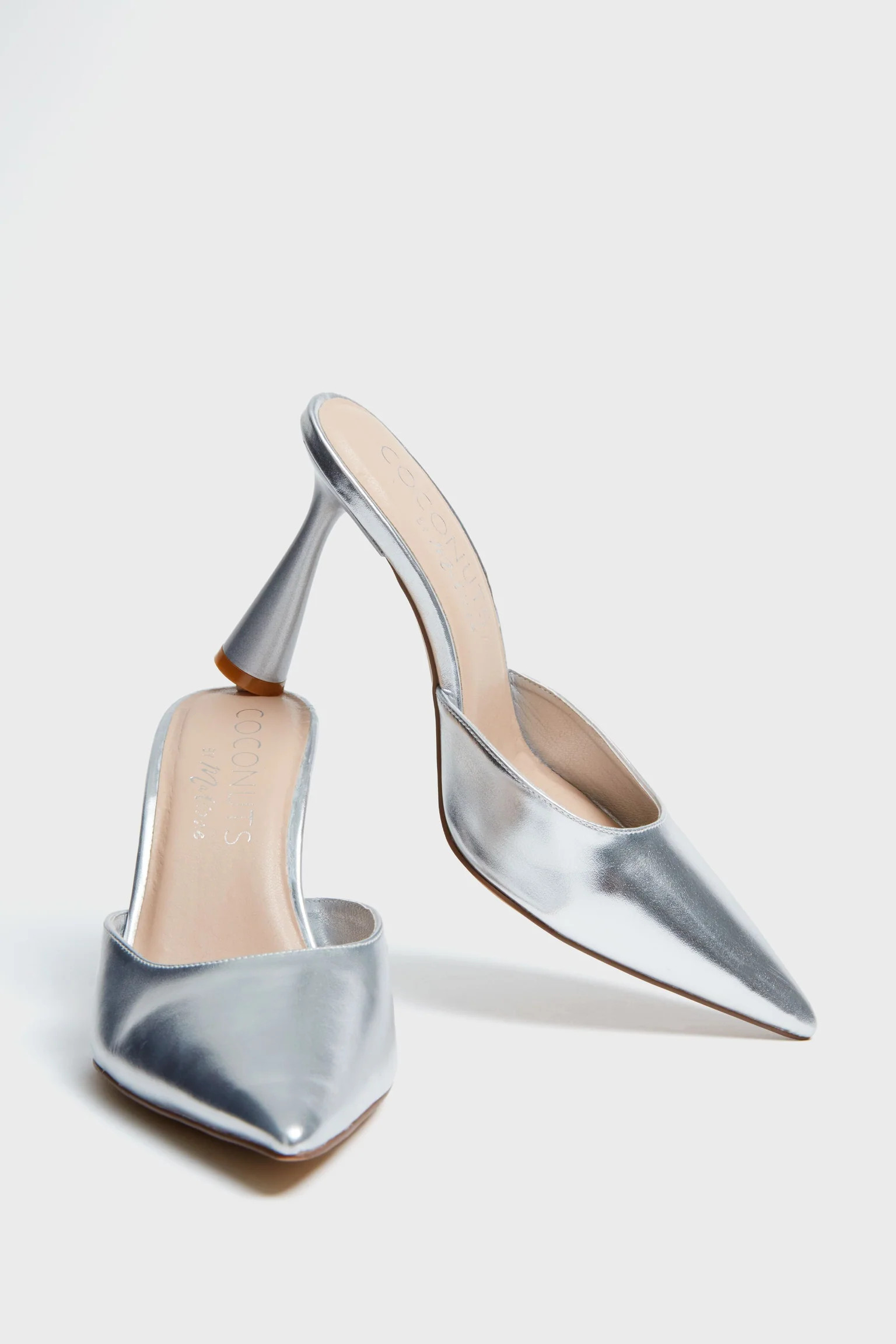 Silver Zola Heels | Tuckernuck (US)
