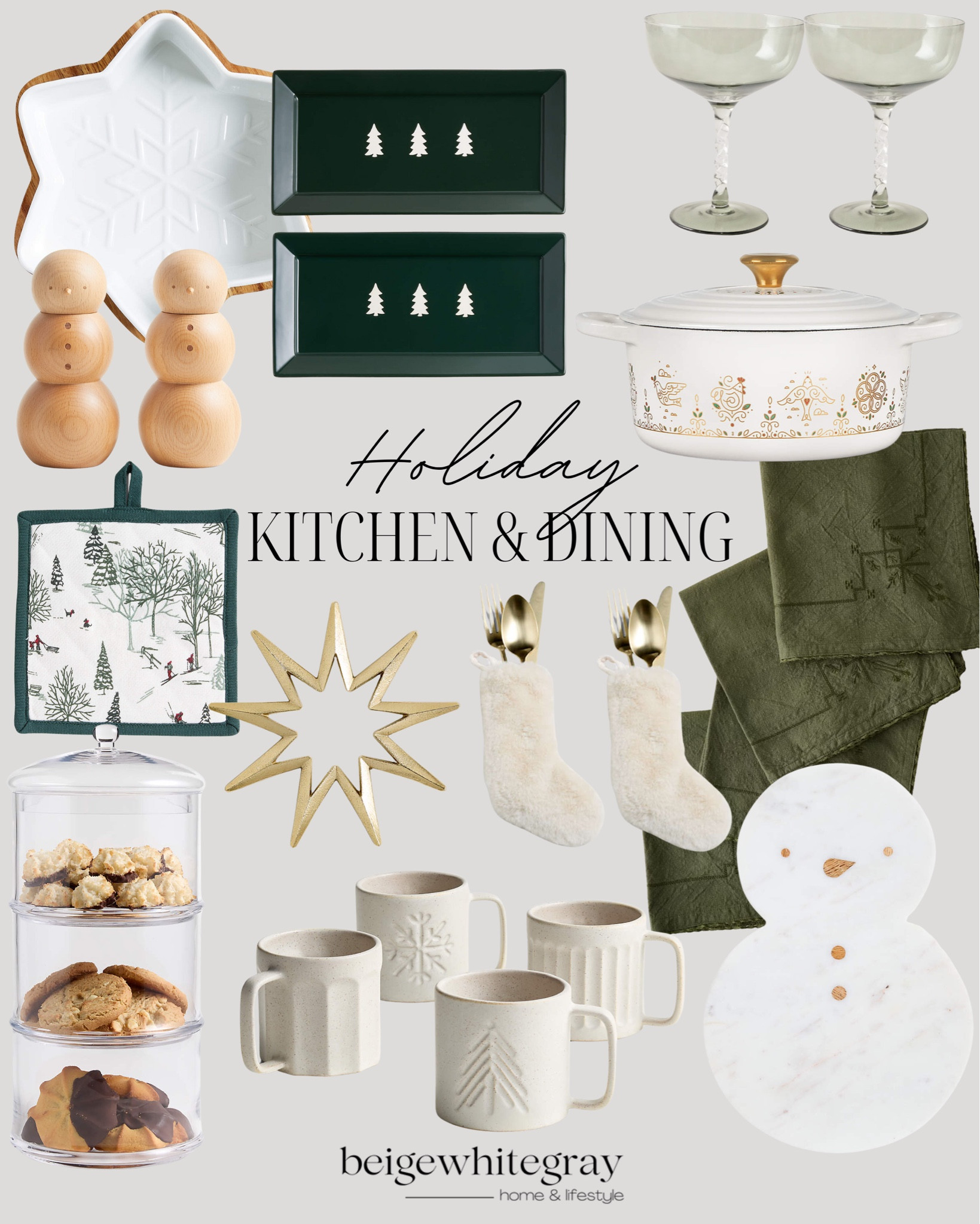 Winter Kitchen / Neutral Cookware / Neutral Table-scape / Neutral Dining / Aesthetic Kitchen / Aesthetic Glassware / Neutral Holiday / Holiday Entertaining / Christmas Dining / Christmas Entertaining / Magnolia Home / Crate and Barrel

#LTKHoliday #LTKHome #LTKSeasonal