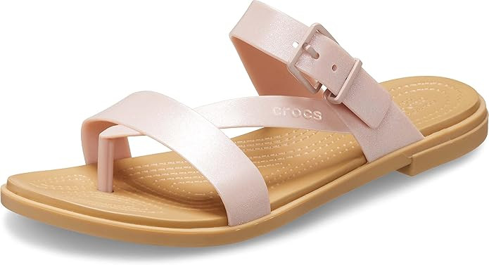 Crocs Women's Tulum Toe Post Sandals, 34/35 EU Large | Amazon (US)