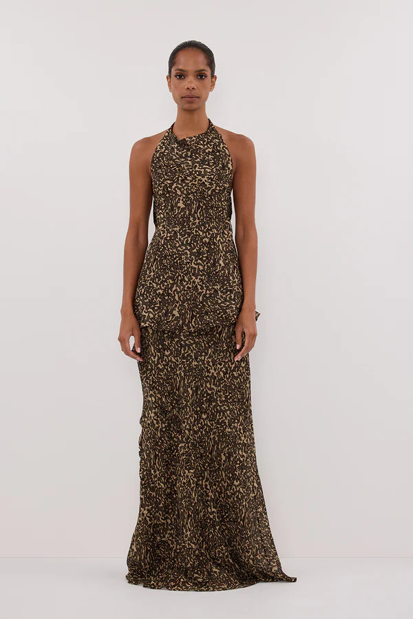 MARVILLA CHOC HALTER TOP | DISSH