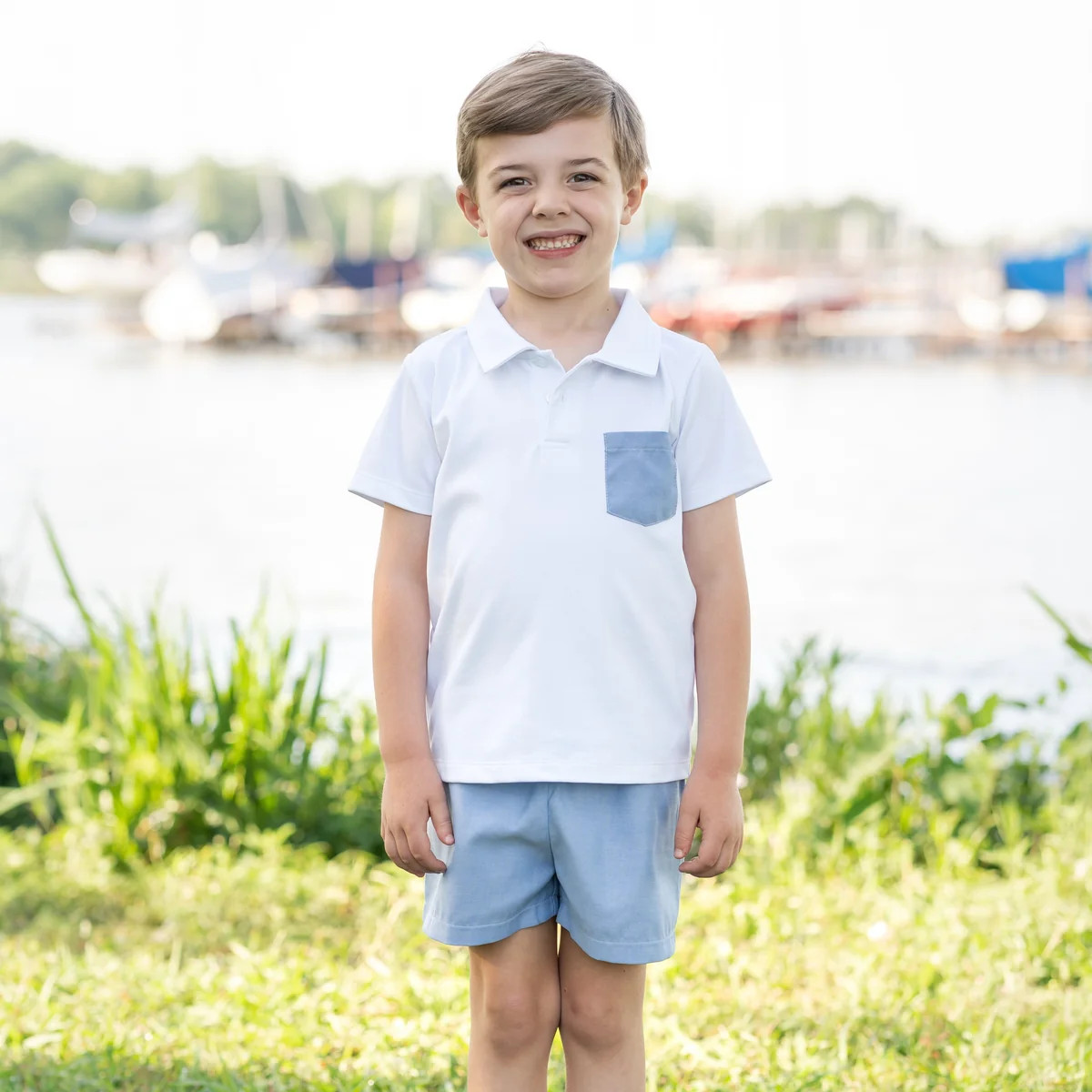 Sailor Boy Polo Set | Dondolo 