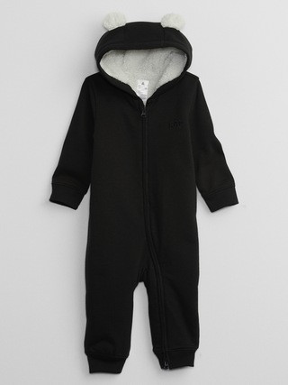 Baby Gap Logo Sherpa One-Piece | Gap Factory