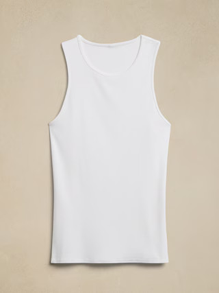 Ribbed Cutaway Tank | Banana Republic (US)
