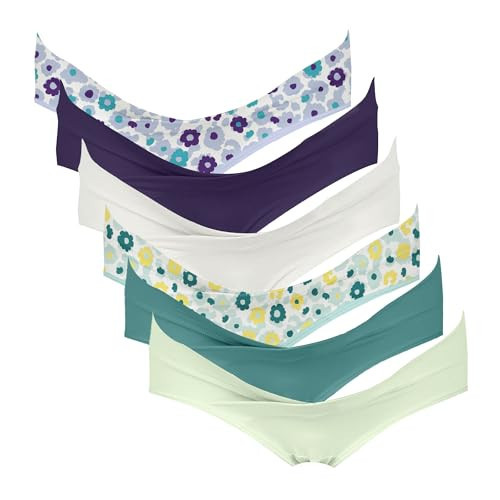 Intimate Portal Cotton Maternity Underwear Under the Bump Pregnancy Bikini Undies Womens Postpartum Panties 6 Pack Botane XXL | Amazon (US)