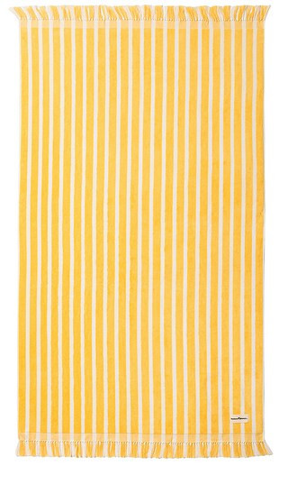 business & pleasure co. Beach Towel in Yellow. | Revolve Clothing (Global)