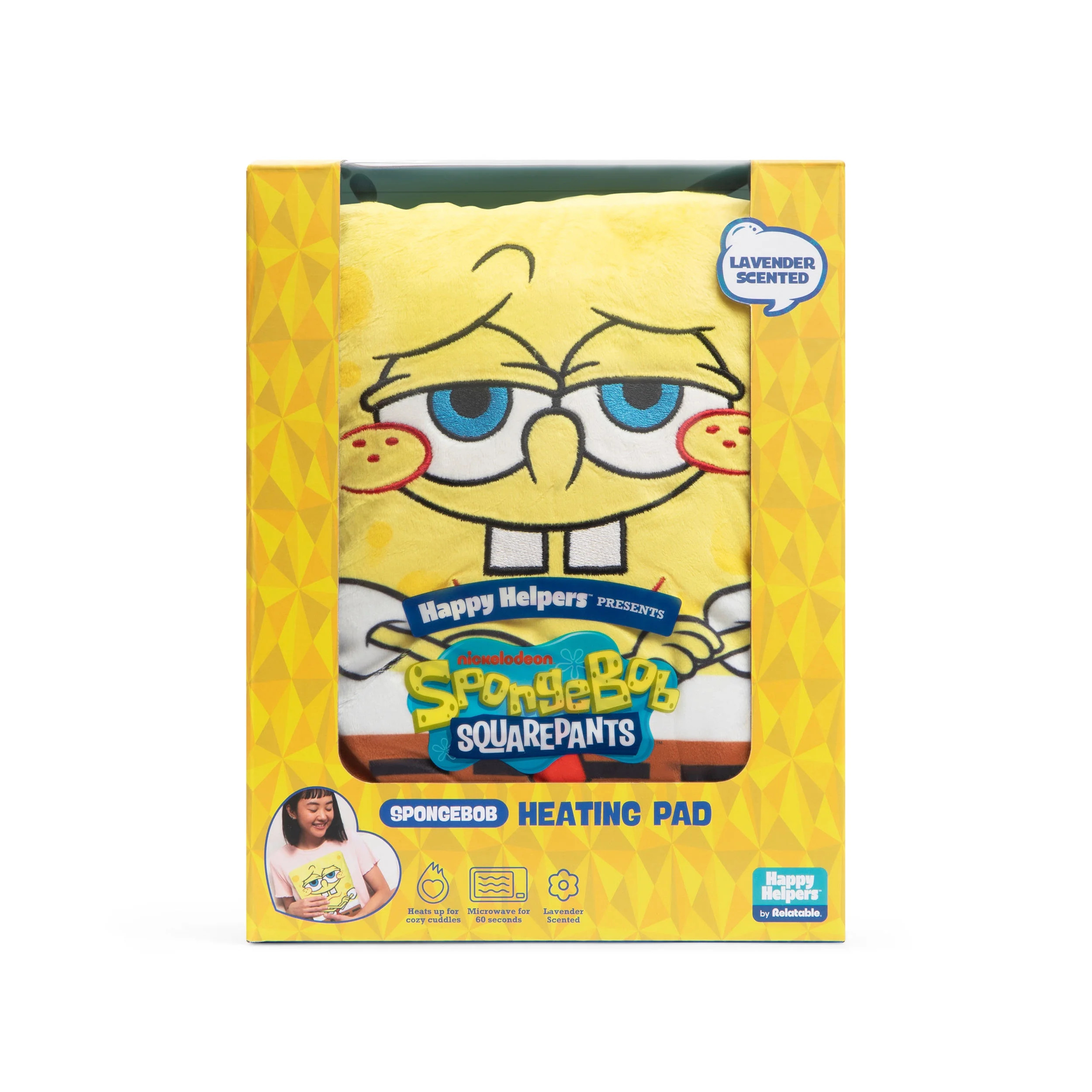 Happy Helpers Spongebob By What Do You Meme?, Plush Heating Pad For Period Cramps and Body Pain, ... | Walmart (US)