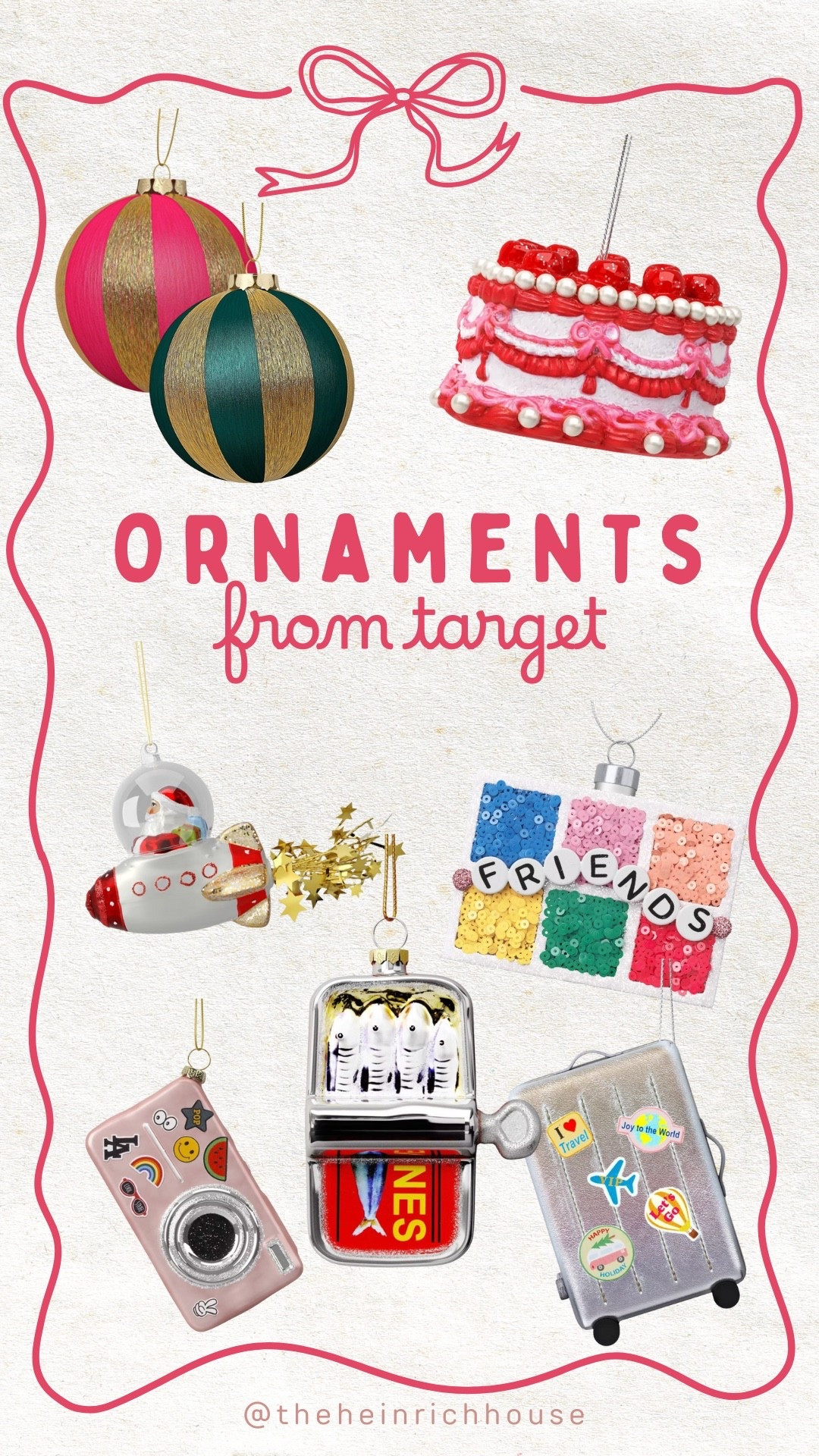Target ornaments 🎄 

#LTKSeasonal #LTKKids #LTKFamily