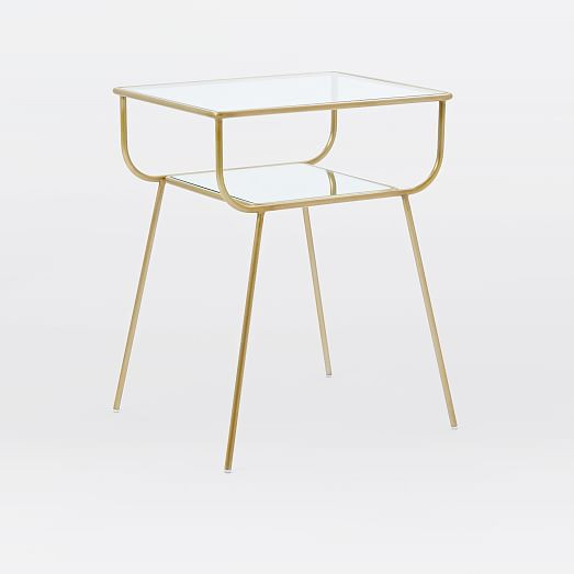 Curved Terrace Nightstand | West Elm (US)