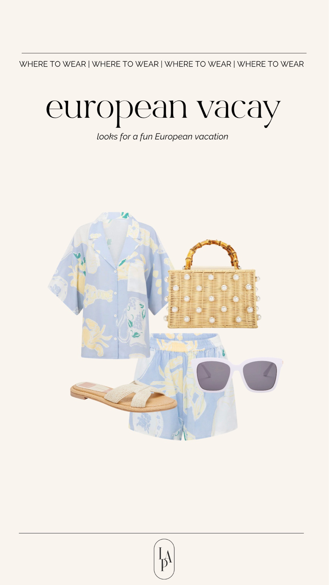 European vacation outfit idea 

#LTKstyletip
