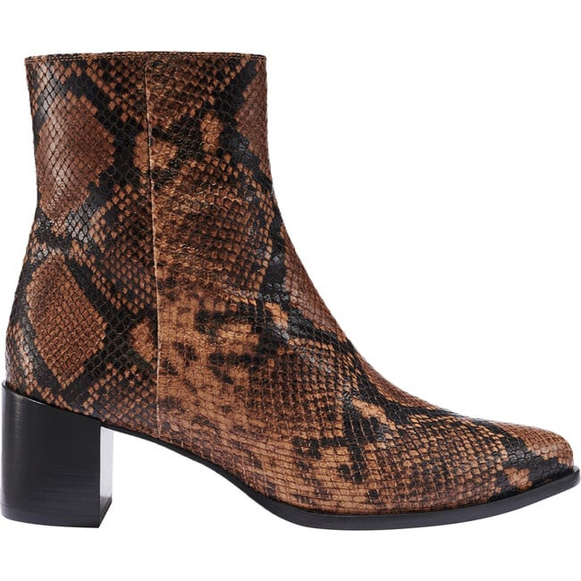 Margaux | The Women's Downtown Boot, Python Embossed (Prints, Size 6) | Maisonette | Maisonette