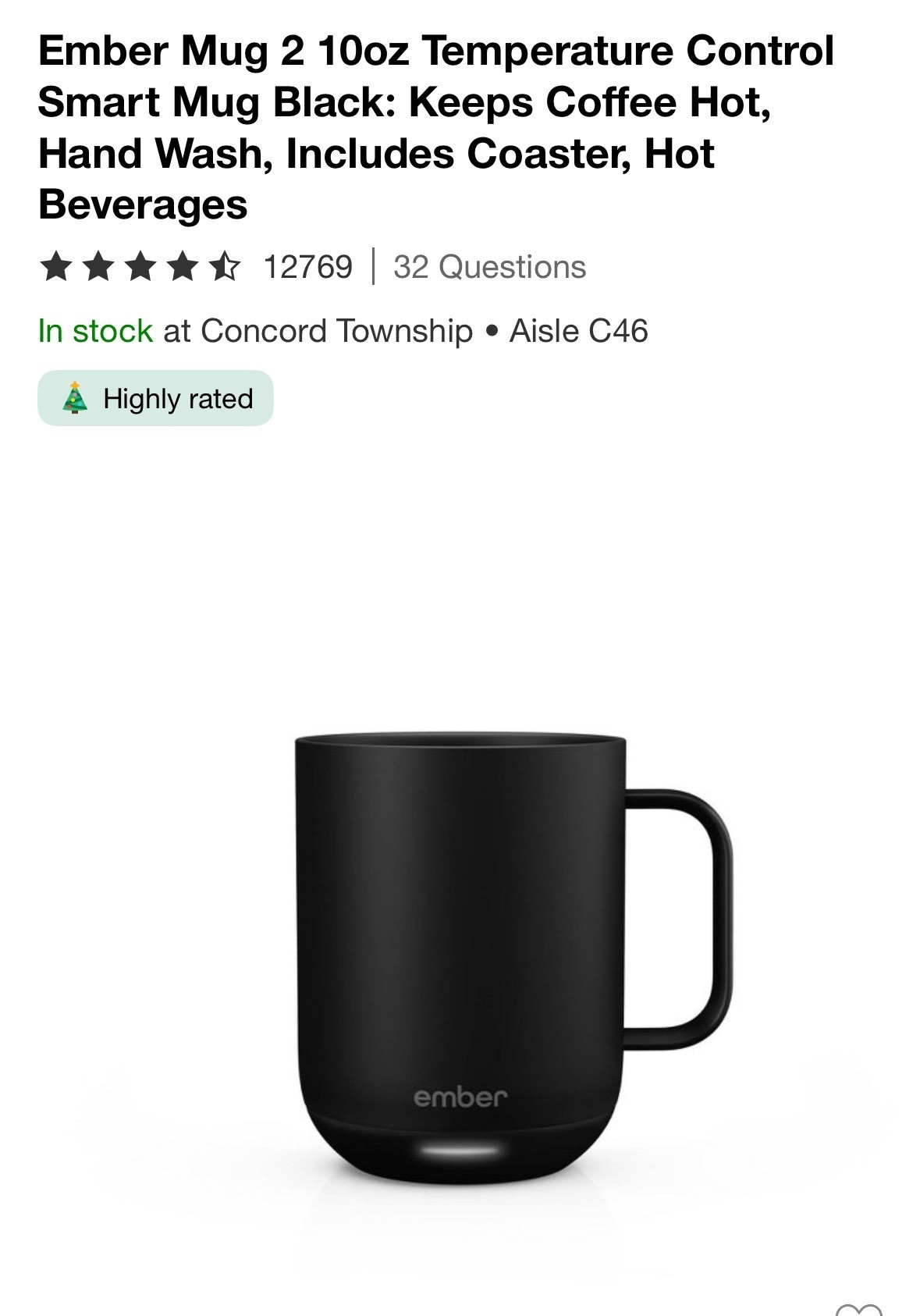 This would make a great gift for the person who has everything! 

Ember Mug temp control, keeps your coffee hot!!

#LTKGiftGuide #LTKHoliday