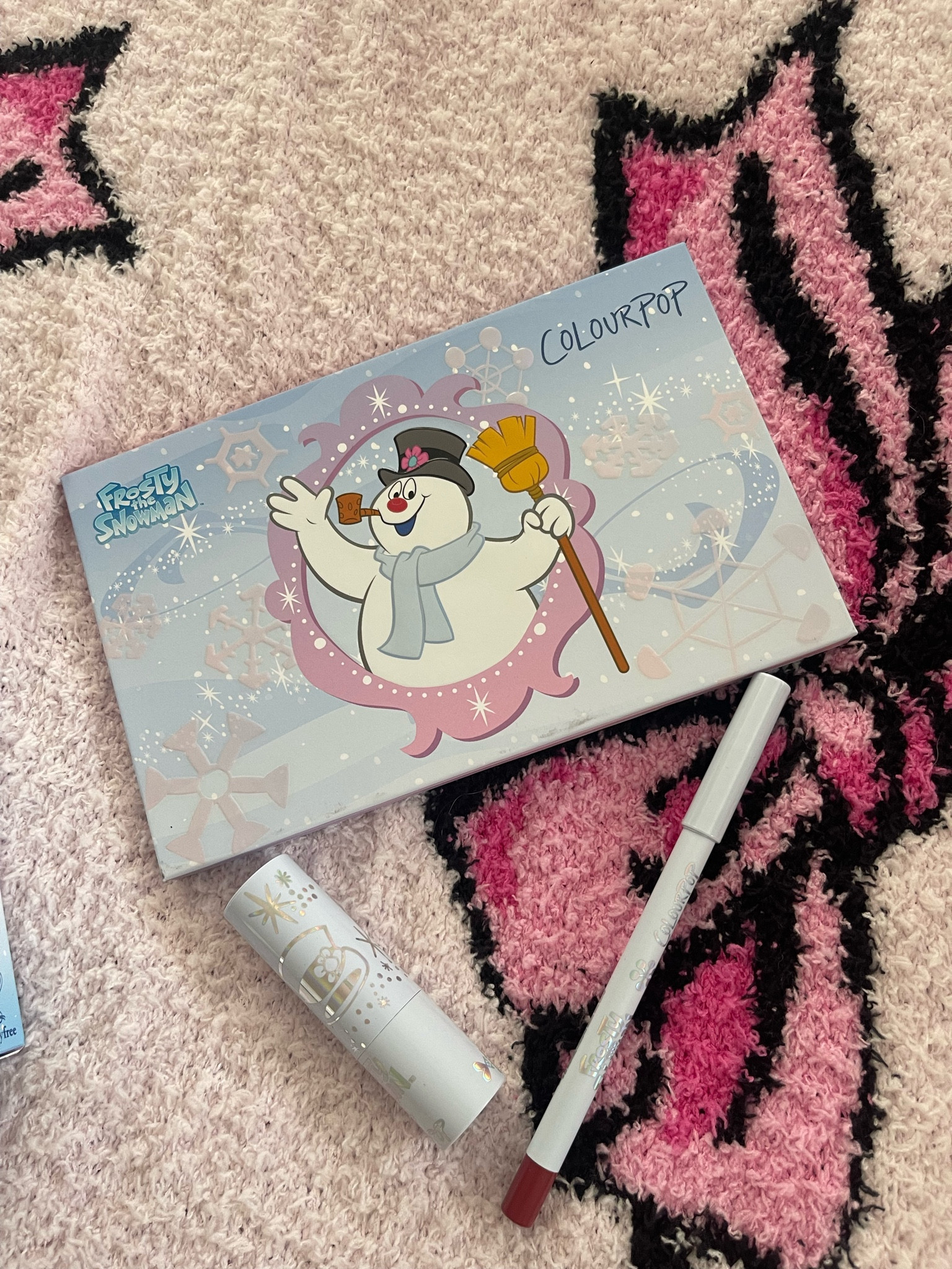 Obsessed with the frosty collection by colourpop!  The palette is so pigmented and sparkly and the lip liner stays on SO long

#LTKparties #LTKSeasonal #LTKbeauty