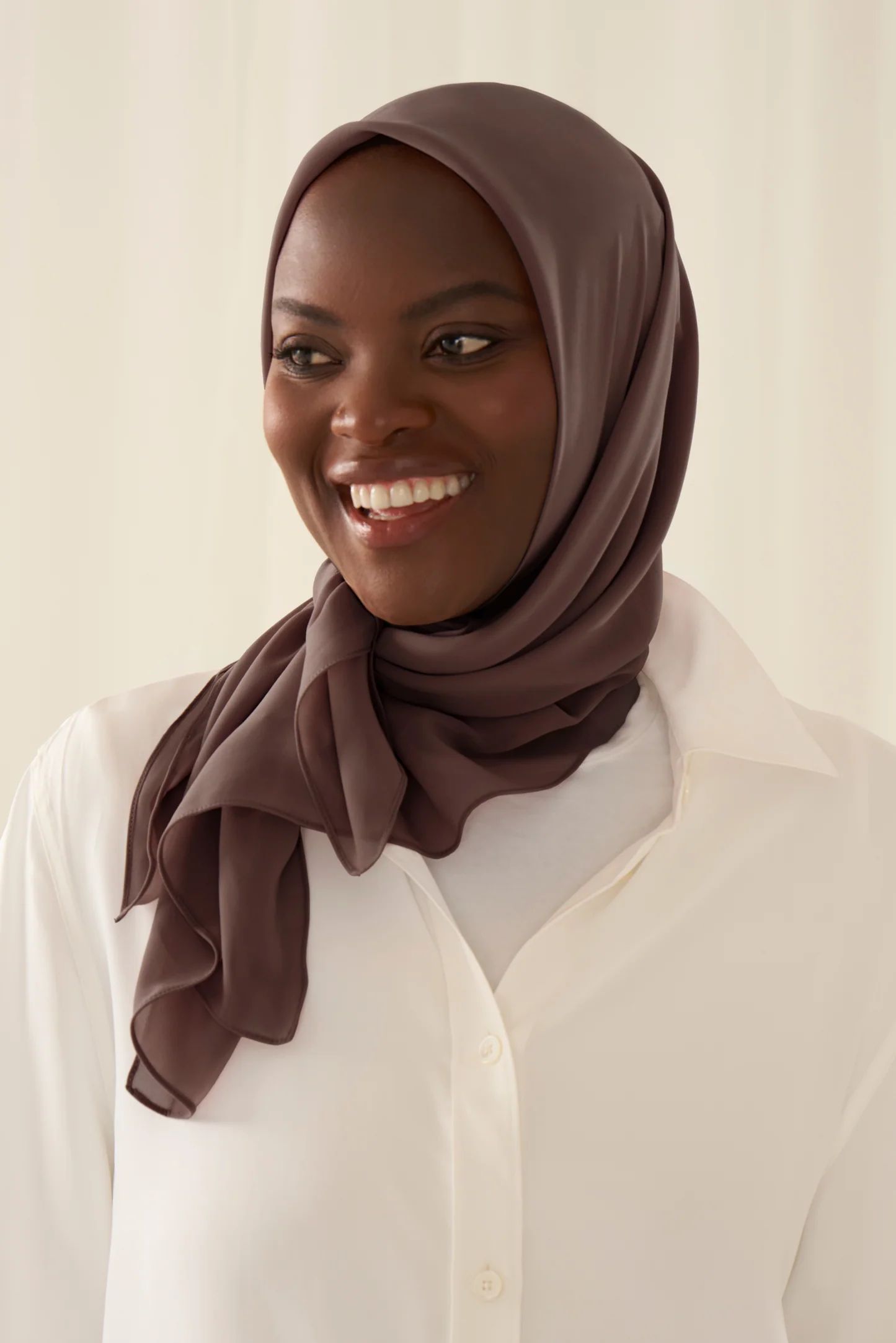 Everyday Chiffon Hijab - Cocoa | Haute Hijab