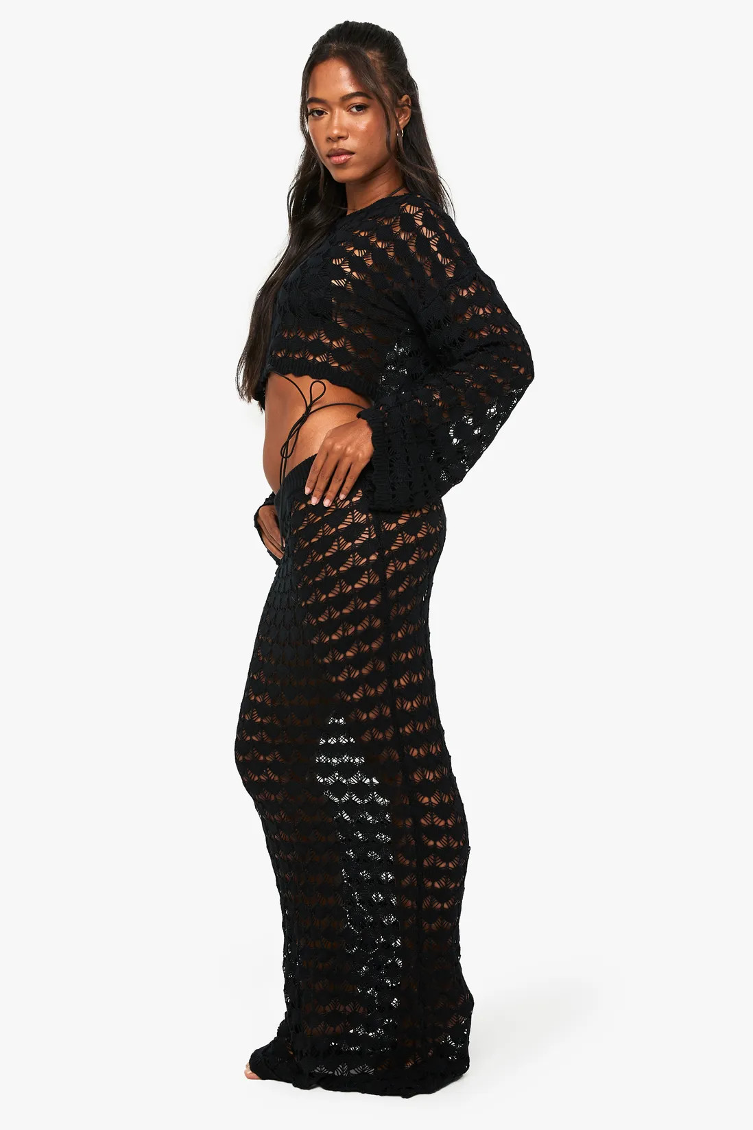 Tops | Crochet Beach Top | boohoo | Boohoo.com (UK & IE)