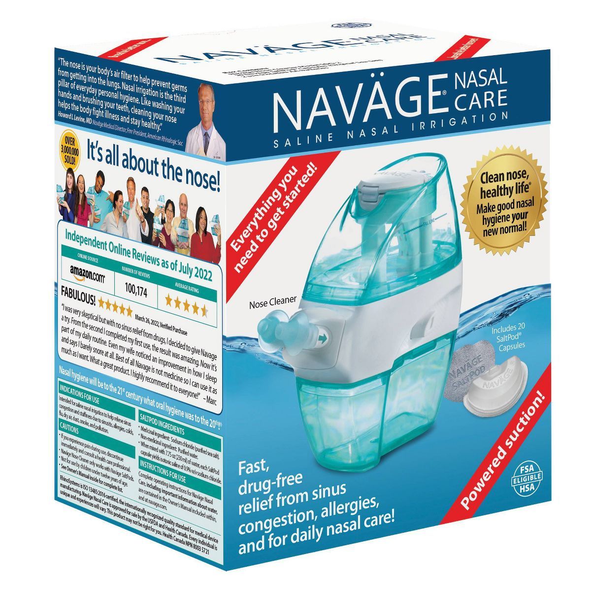 NAVAGE NASAL CARE Nose Cleanser and SaltPods | Target