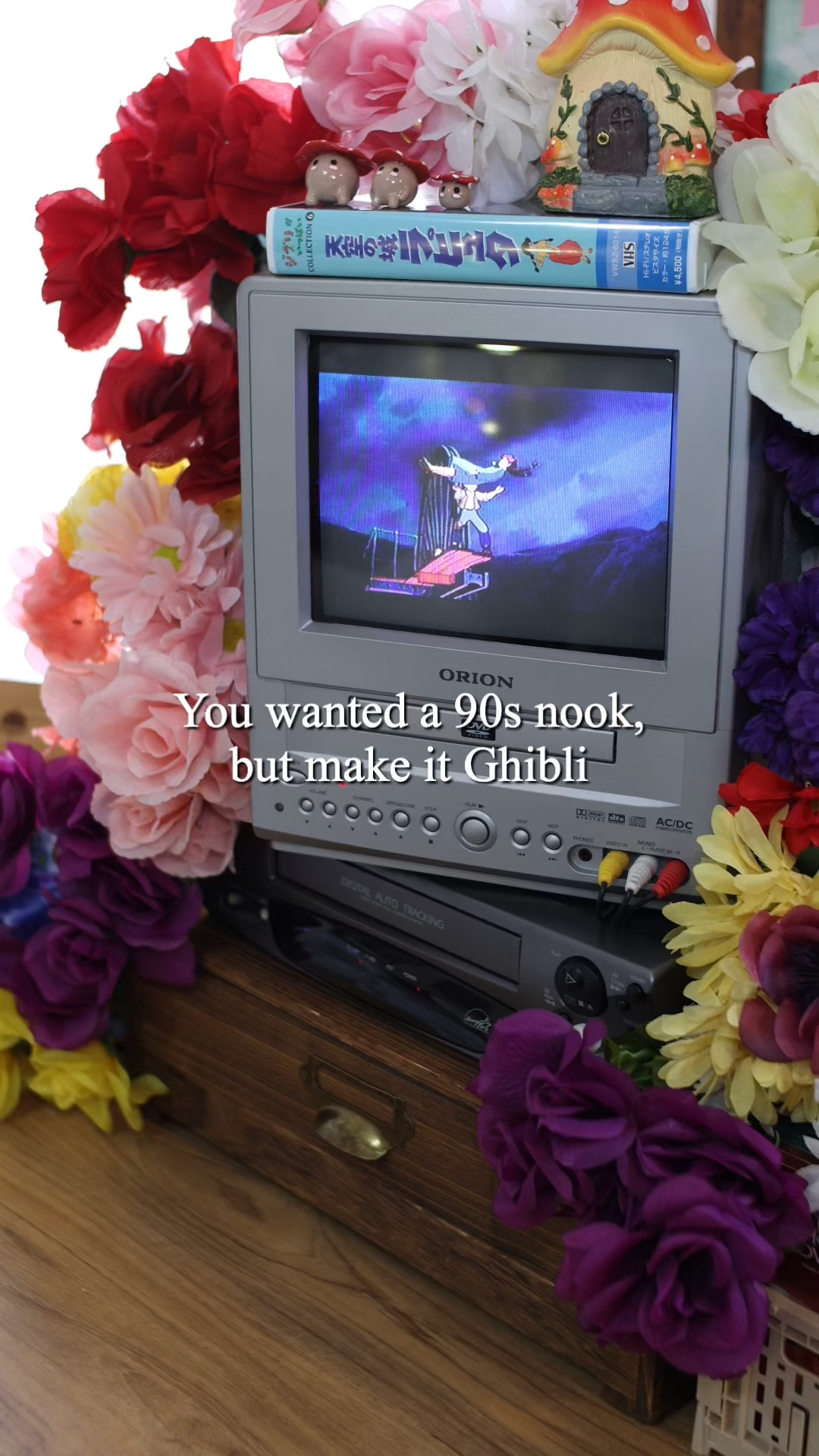 My retro nook but now make it Ghibli 🥰 #ghibli #90s #retro 

#LTKvlog