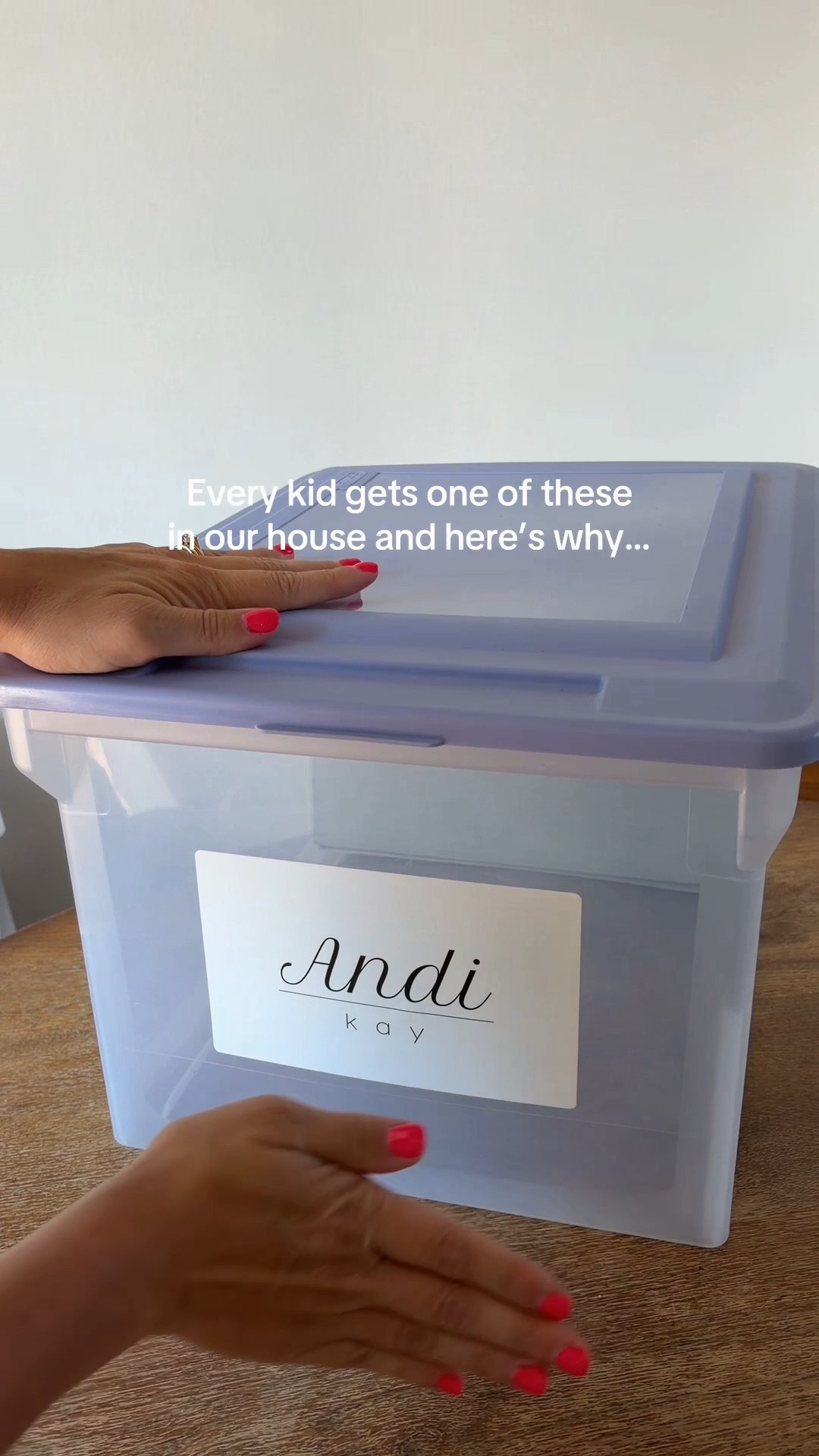 Memory/storage box for kid organization 👏🏻

#LTKHome #LTKmomlife #LTKBaby