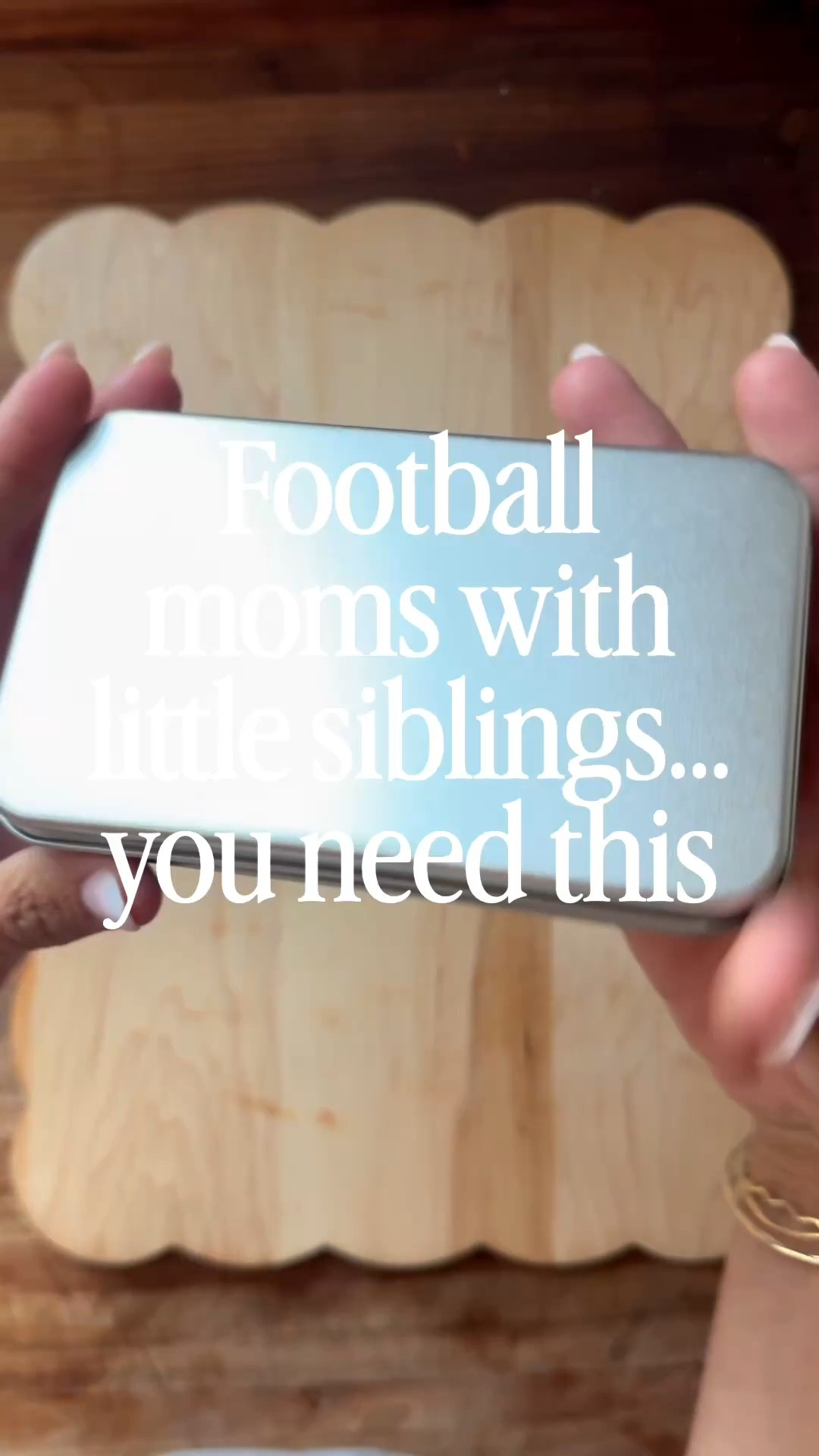 Football season with little siblings means coming prepared. 😂

I put together these little busy boxes for the kids to bring to their big siblings’ games — just inexpensive little activities and surprises they can pull out when they start getting restless.

They fit right in our game bag, they’re easy to refill, and most importantly… they buy me a little more time to actually WATCH the game. 🙌🏻

I’m making this the start of my Football Mom Finds series — all the little things making game nights easier this season.

Comment LINK and I’ll send you the busy box + everything I put inside!