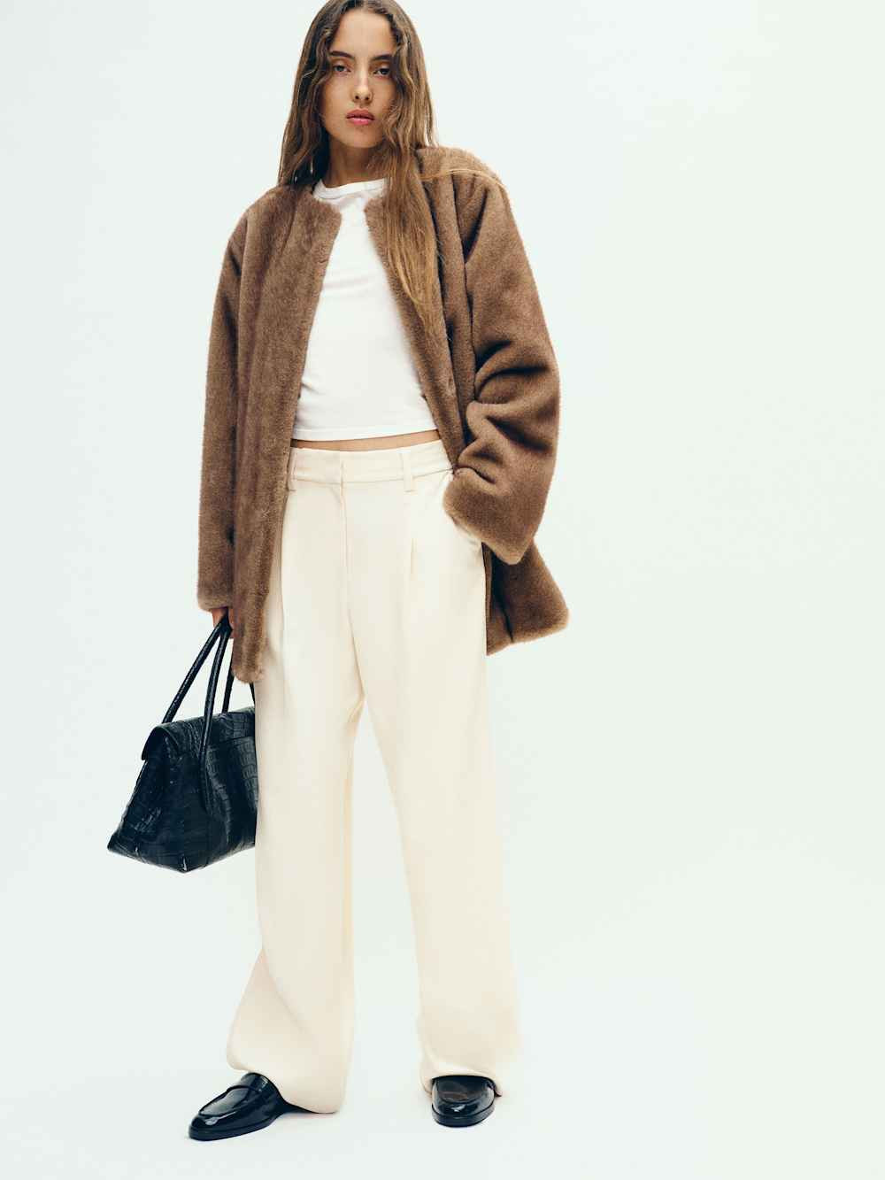 Devin Faux Fur Coat | Reformation (Global)