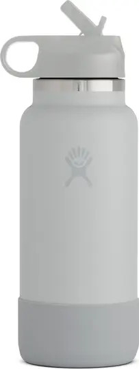 32-Ounce Wide Mouth Bottle with Straw Lid & Flex Boot | Nordstrom