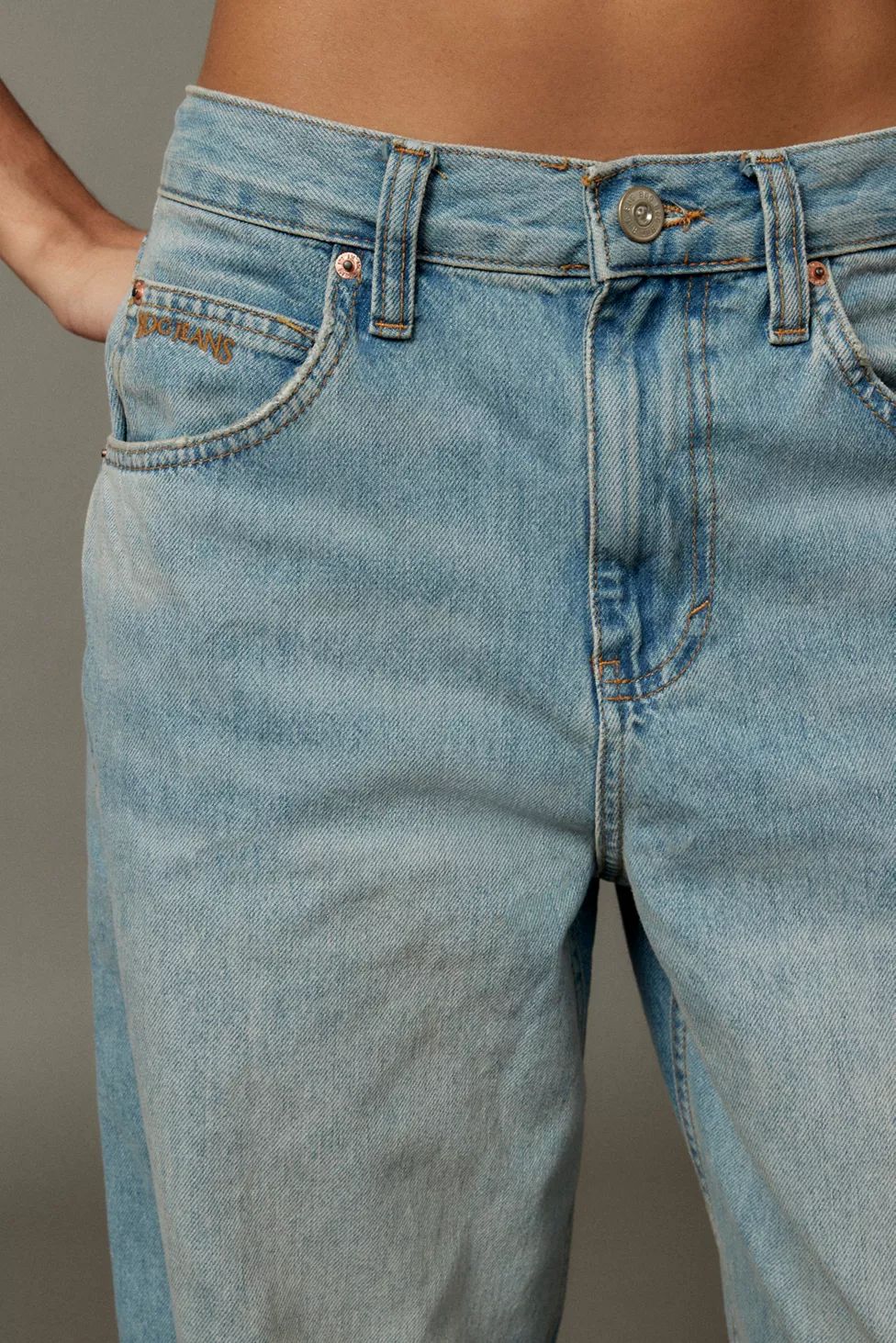 BDG Logan Buckle Baggy Boyfriend Jean | Urban Outfitters (US and RoW)