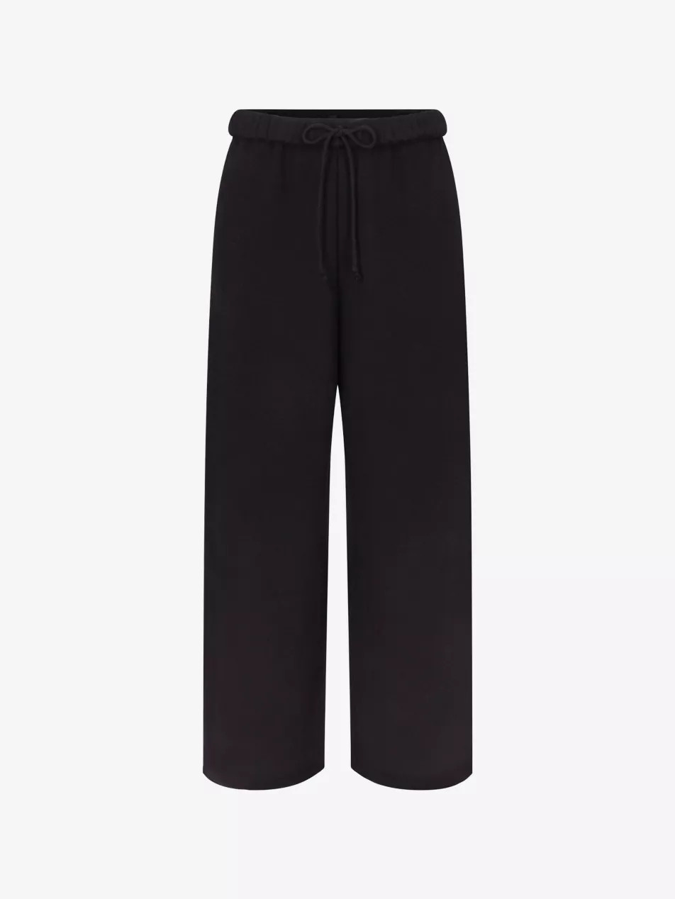 Classic Straight-Leg Cotton-Fleece Trousers | Selfridges
