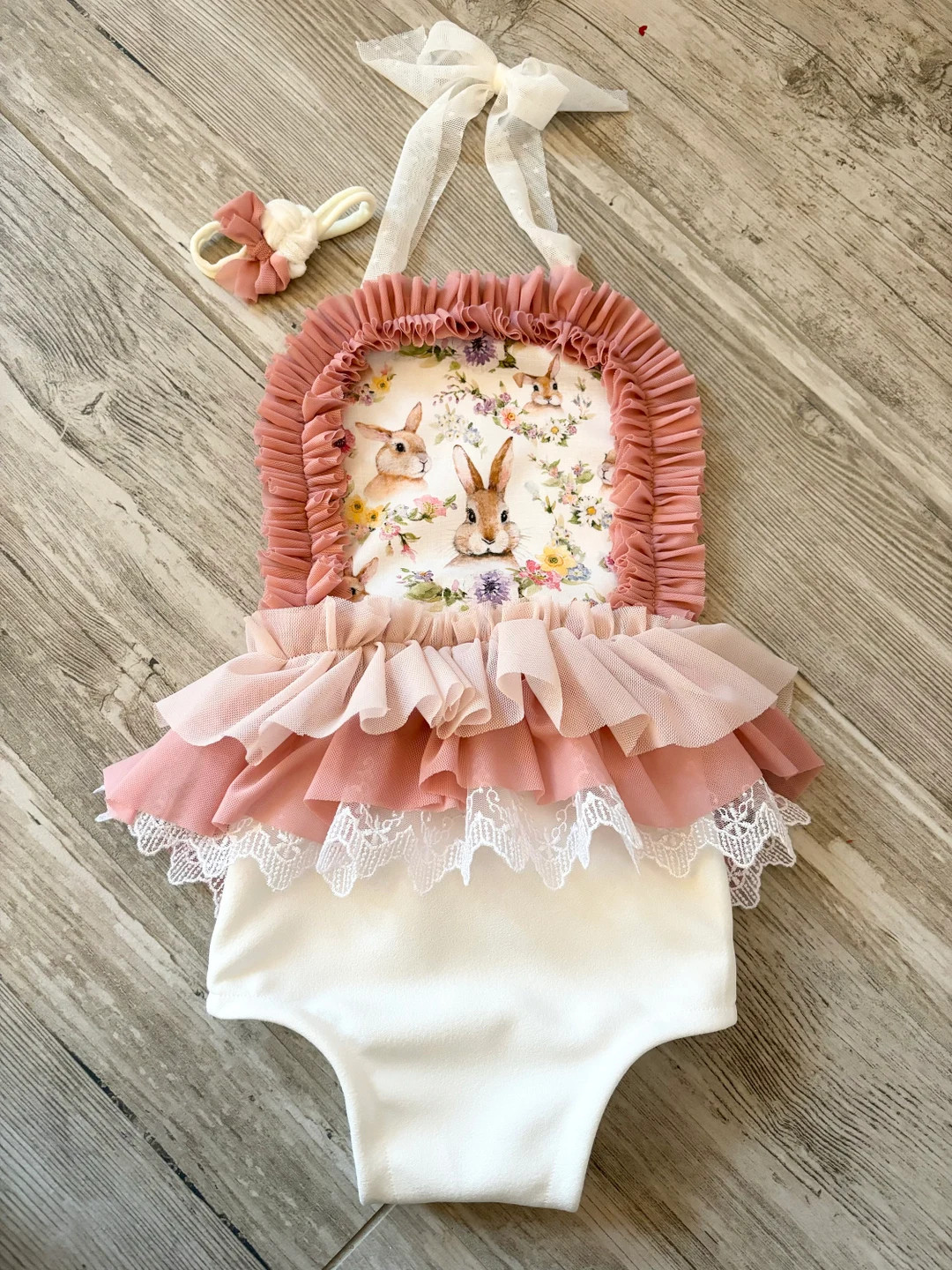 Some Bunny is One Romper Easter Bunny Cake Smash Romper Somebody is One First Birthday Romper Dre... | Etsy (US)