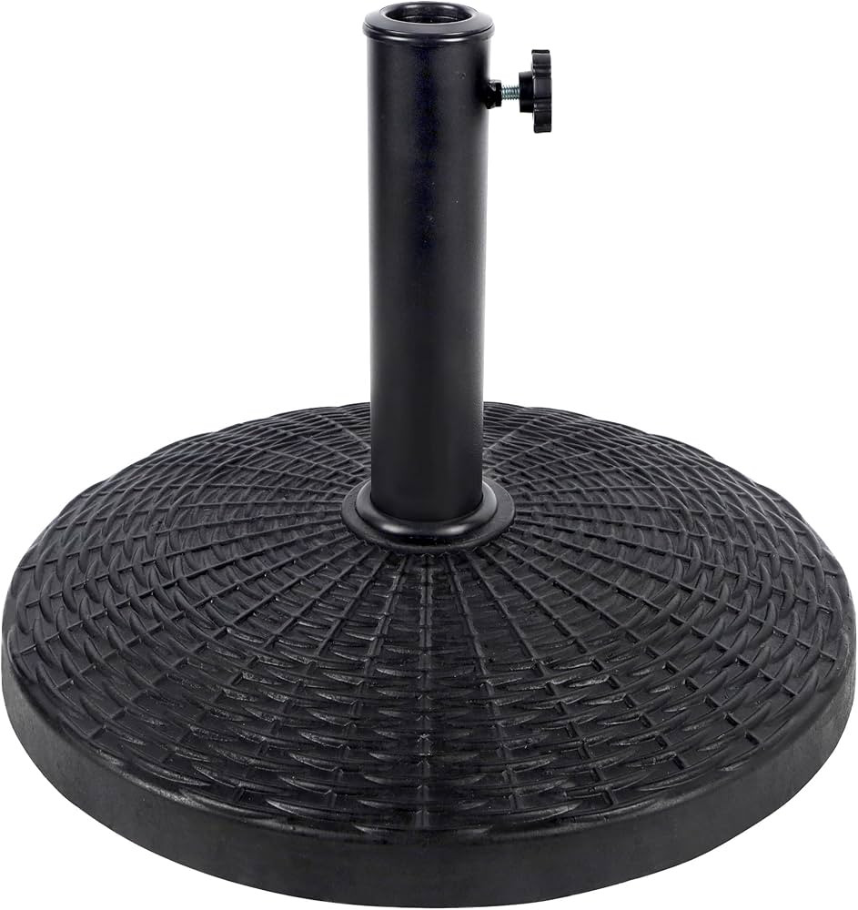 Blissun 22 lbs Heavy Duty Patio Market Umbrella Base Stand | Amazon (US)