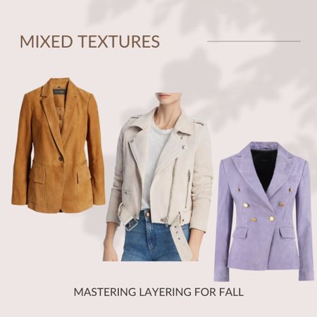 Fall layering is a perfect opportunity to play with textures and fabrics.

#jackets #falllutfits

#LTKCon #LTKstyletip #LTKSeasonal