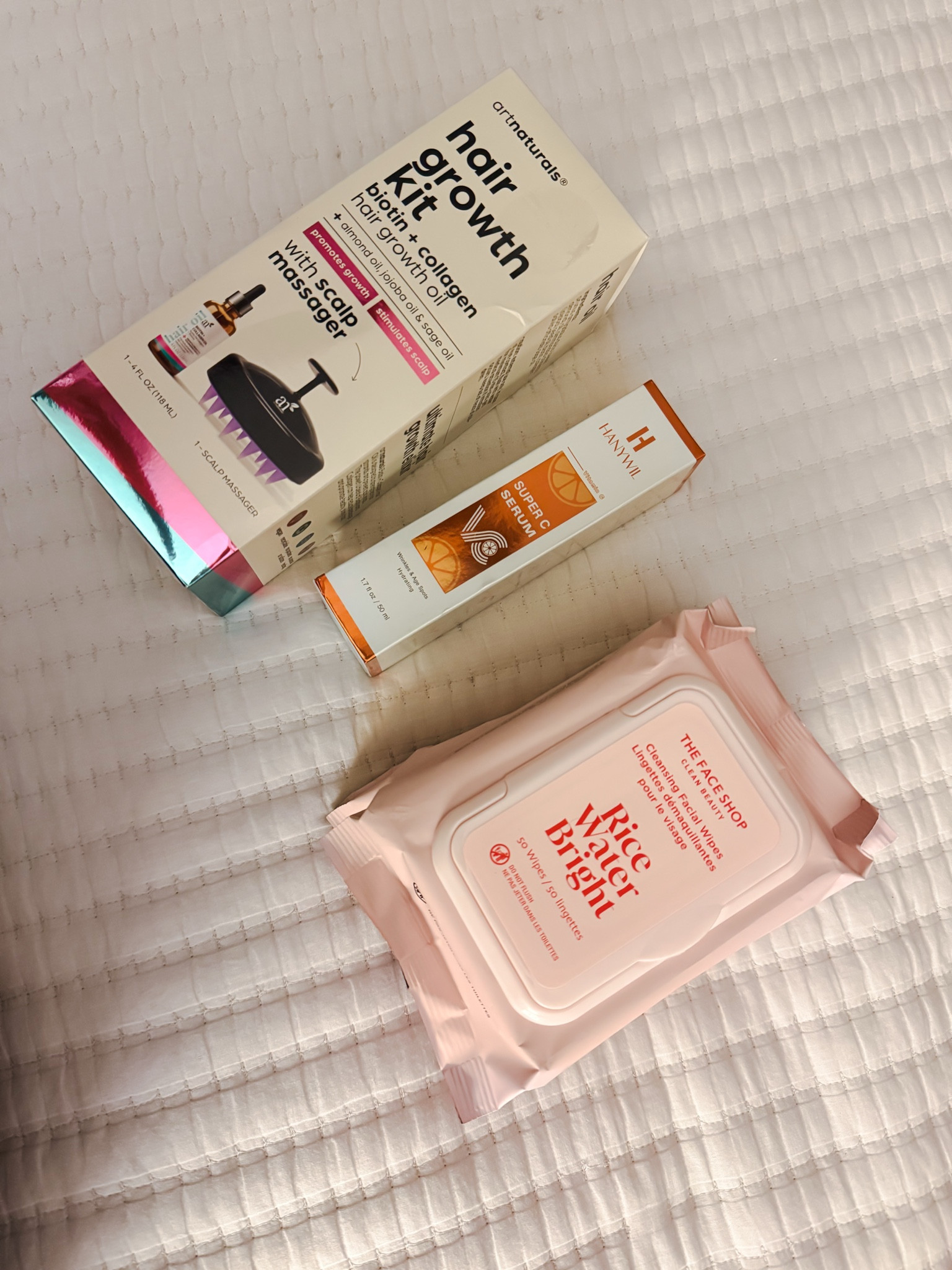 Stocked up on my Amazon beauty faves! 🌟 Sharing my go-to essentials: facial wipes for a quick refresh, a hydrating facial serum, and a hair growth treatment that works wonders. Self-care made easy! 🛒💖

Amazon beauty finds, skincare essentials, hair growth treatment, facial serum, facial wipes, beauty routine, self-care must-haves, Amazon favorites, beauty products, gifts for her, holiday beauty gifts, travel beauty essentials, affordable beauty finds, skincare routine, hair care tips.

#LTKBeauty #LTKGiftGuide #LTKFamily