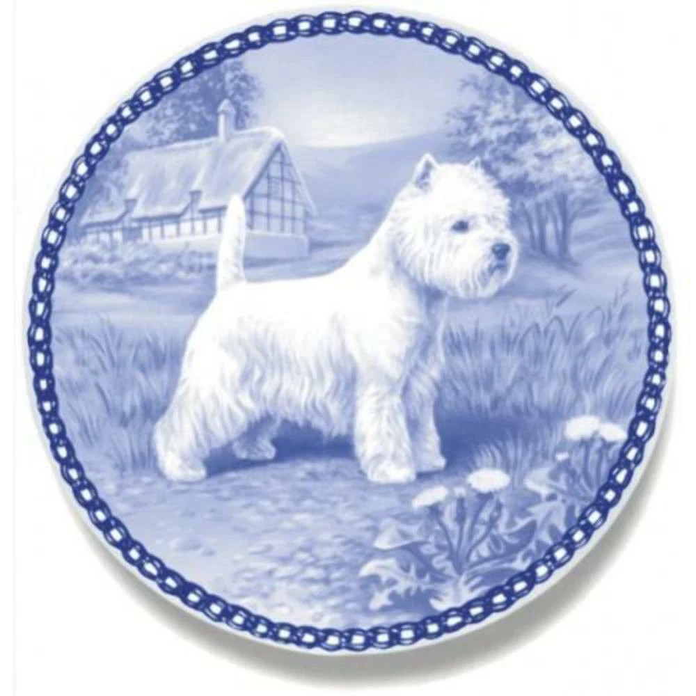 West Highland White Terrier - Dog Plate made in Denmark from the finest European | eBay US