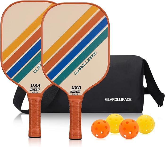 Pickleball Paddles Set of 2 | 4 Pickleball Rackets,USAPA Approved Pickleball Set of 2 | 4 Pickle ... | Amazon (CA)