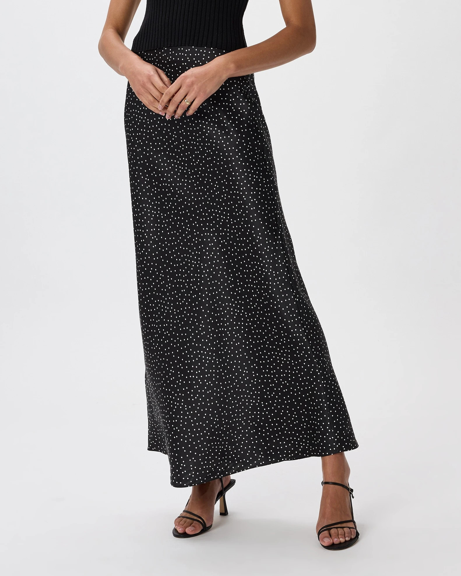 Quince | Women's Maxi Skirt in Dogwood, Size XS, Silk | Quince