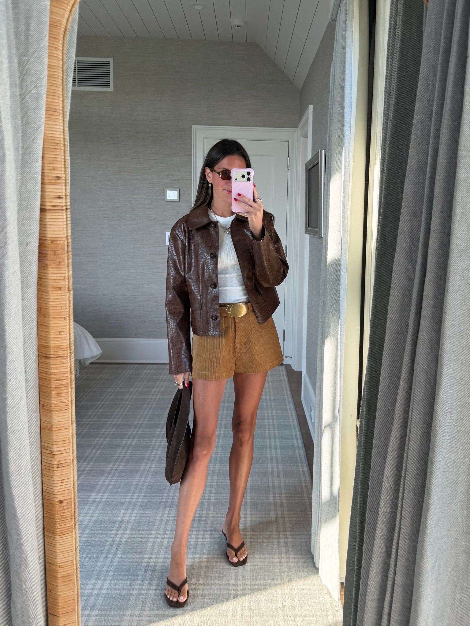 Xsmall shorts 
Small jacket 

Fall outfits 
Fall trends 
Fall jacket

#LTKgrwm #LTKootd #LTKSeasonal