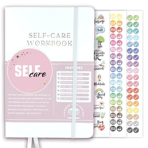 Planners with Purpose Self-Care Planner for Women - Wellness & Mindfulness Journal with Guided Prompts, Self Love & Gratitude Exercises - Daily Reflection & Goal Setting Notebook - Aesthetic Hardcover A5 (white) | Amazon (US)