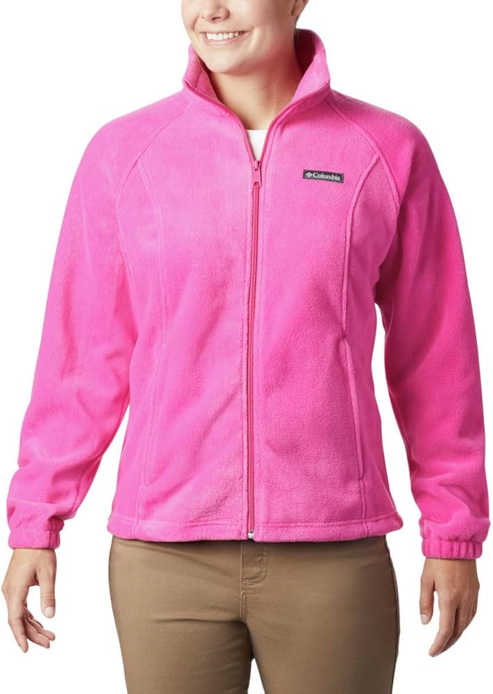Columbia Women's Tested Tough in Pink Benton Springs Full Zip | Amazon (US)