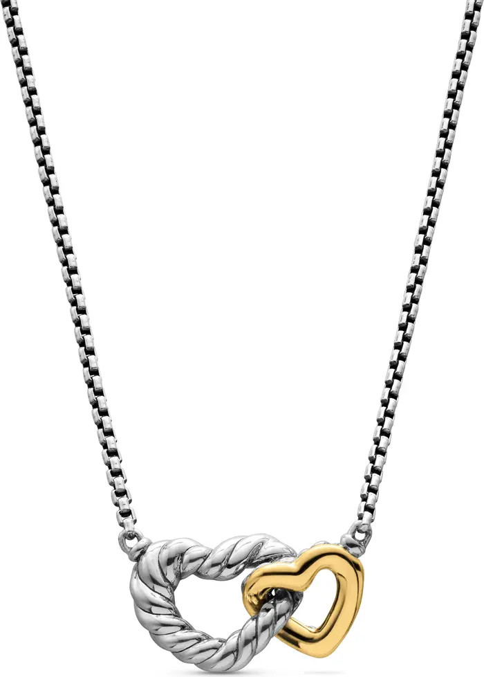 Cable Collectibles® Interlocking Heart Necklace | Nordstrom