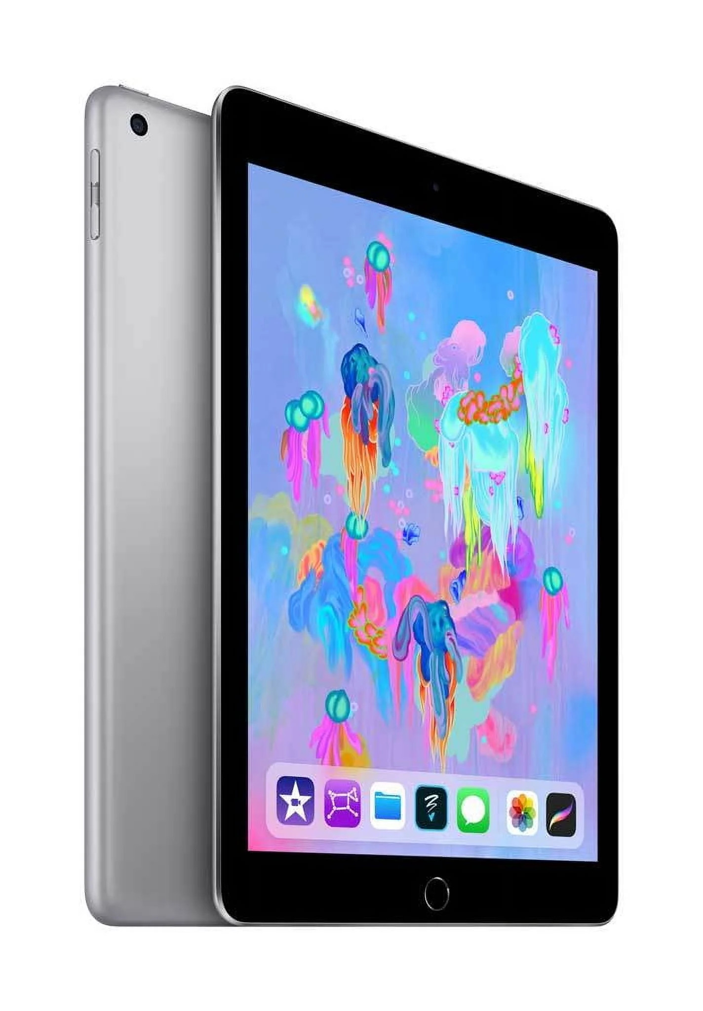 Restored 2018 Apple iPad Wi Fi 32 GB Space Gray (6th Generation) (Refurbished) | Walmart (US)