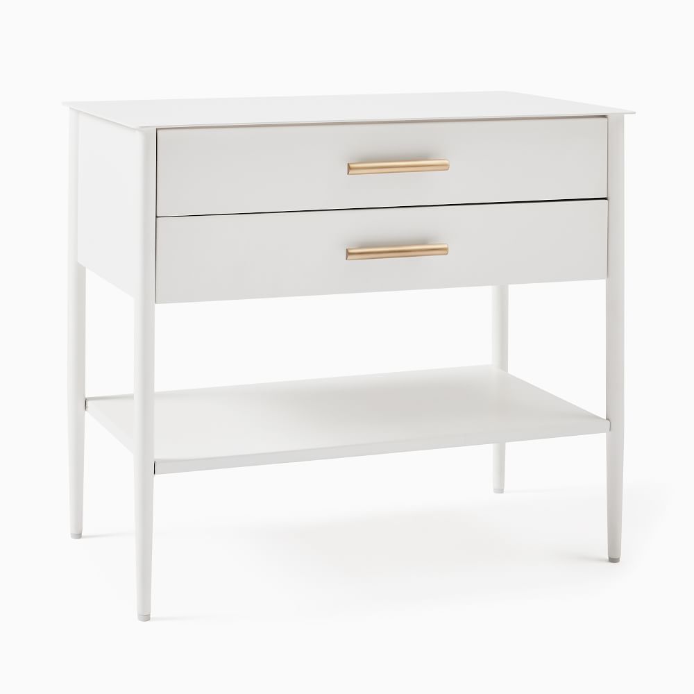 Metalwork Nightstand (28&quot;) | West Elm (US)