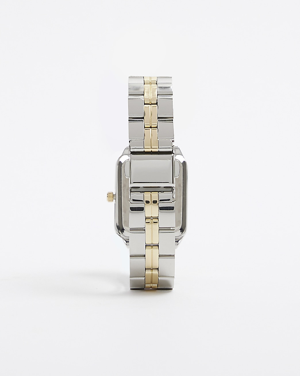 Silver rectangle face watch | River Island (UK & IE)