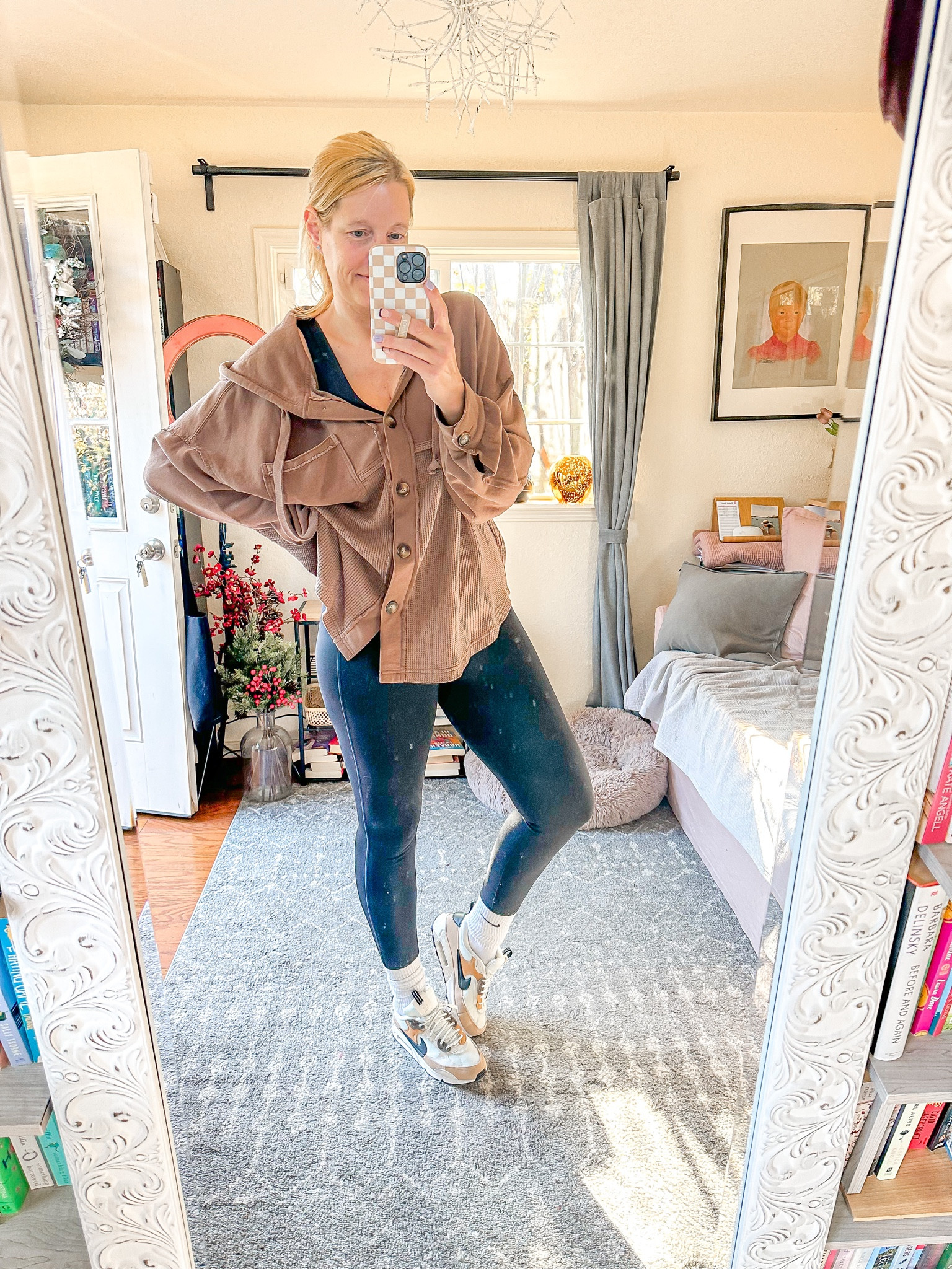 Great fall look! The onesie from Target paired with a hooded button up! 

Everything is tts 



#LTKover40 #LTKfindsunder50 #LTKstyletip