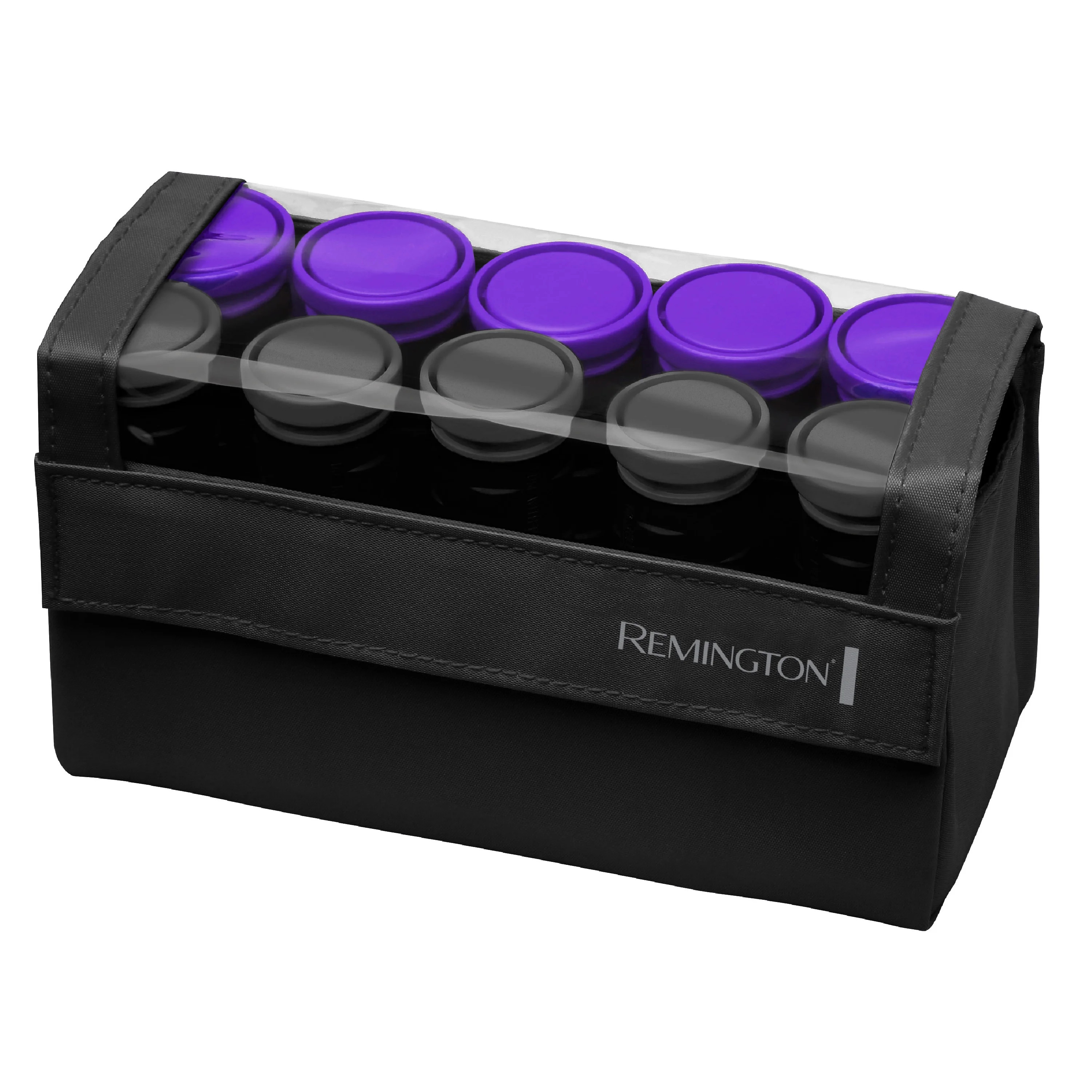 Remington Travel Size Professional 1.25" Compact Ceramic Hot Hair Rollers, 10 Piece Set, Anti-Sta... | Walmart (US)