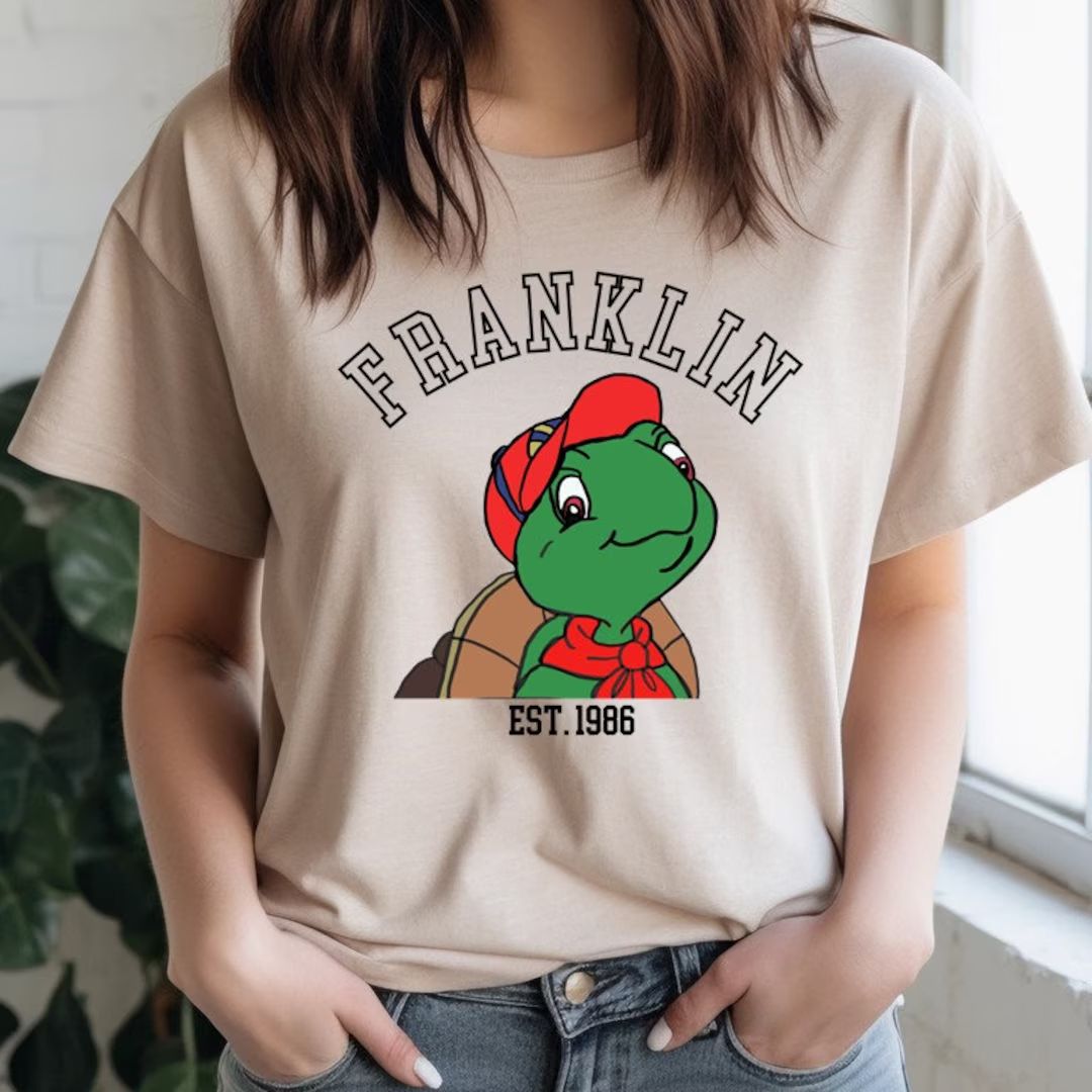 Trendy Cute Teacher Vintage Character Shirt Franklin - Etsy | Etsy (US)